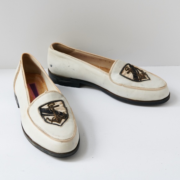 80s - SUSAN BENNIS - WARREN EDWARDS - Loafer - Men\'s - 10 - Wht - Leather main image 6